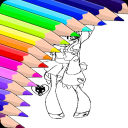 Anime Cat Girl Coloring Pages