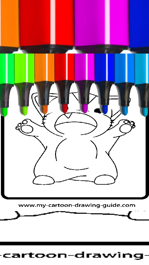 Anime Chibi Coloring Pages