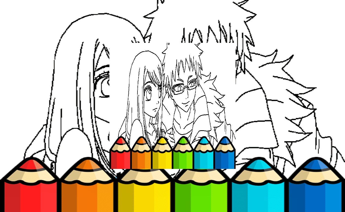 Anime Coloring Books