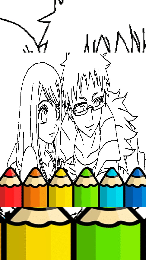 Anime Coloring Books