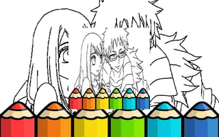 Anime Coloring Books game cover