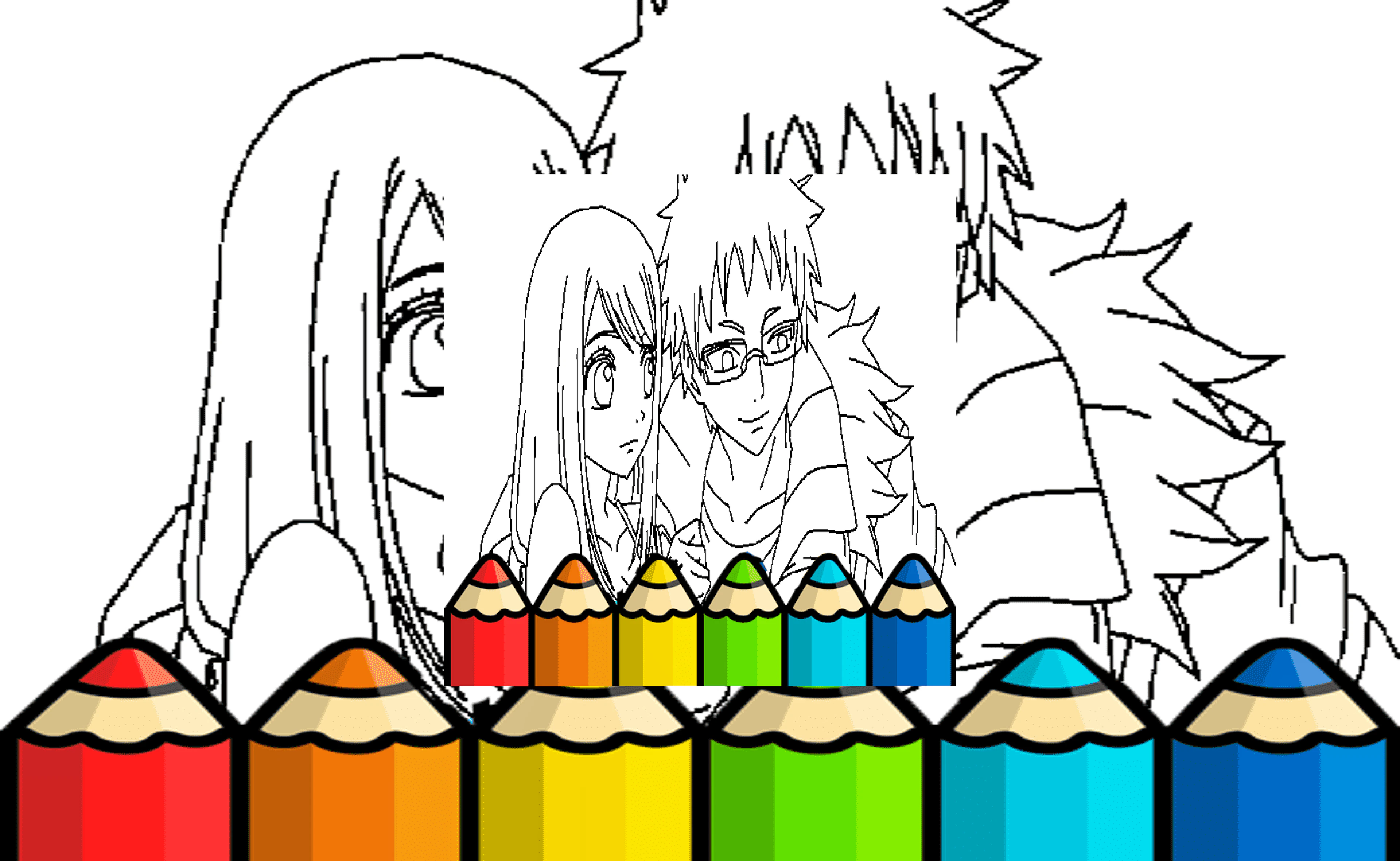 Anime Coloring Books