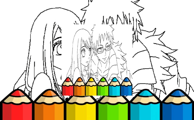 Anime Coloring Books