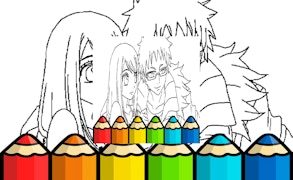 Anime Coloring Books