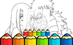 Anime Coloring Books