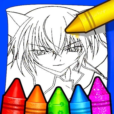 Anime Coloring Books By Gamepix