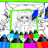 Anime Coloring Pages For Kids