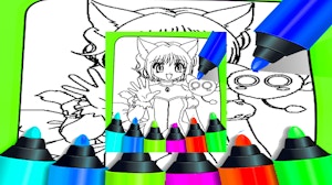 Image for Anime Coloring Pages For Kids