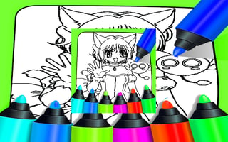 Anime Coloring Pages For Kids