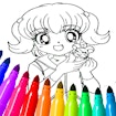 Anime Coloring Pages For Kids banner