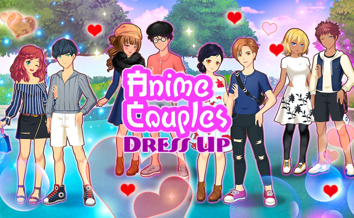 Play Anime Couple Dress Up — free online Kids game