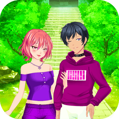 Anime Couple Dress Up By Gamepix