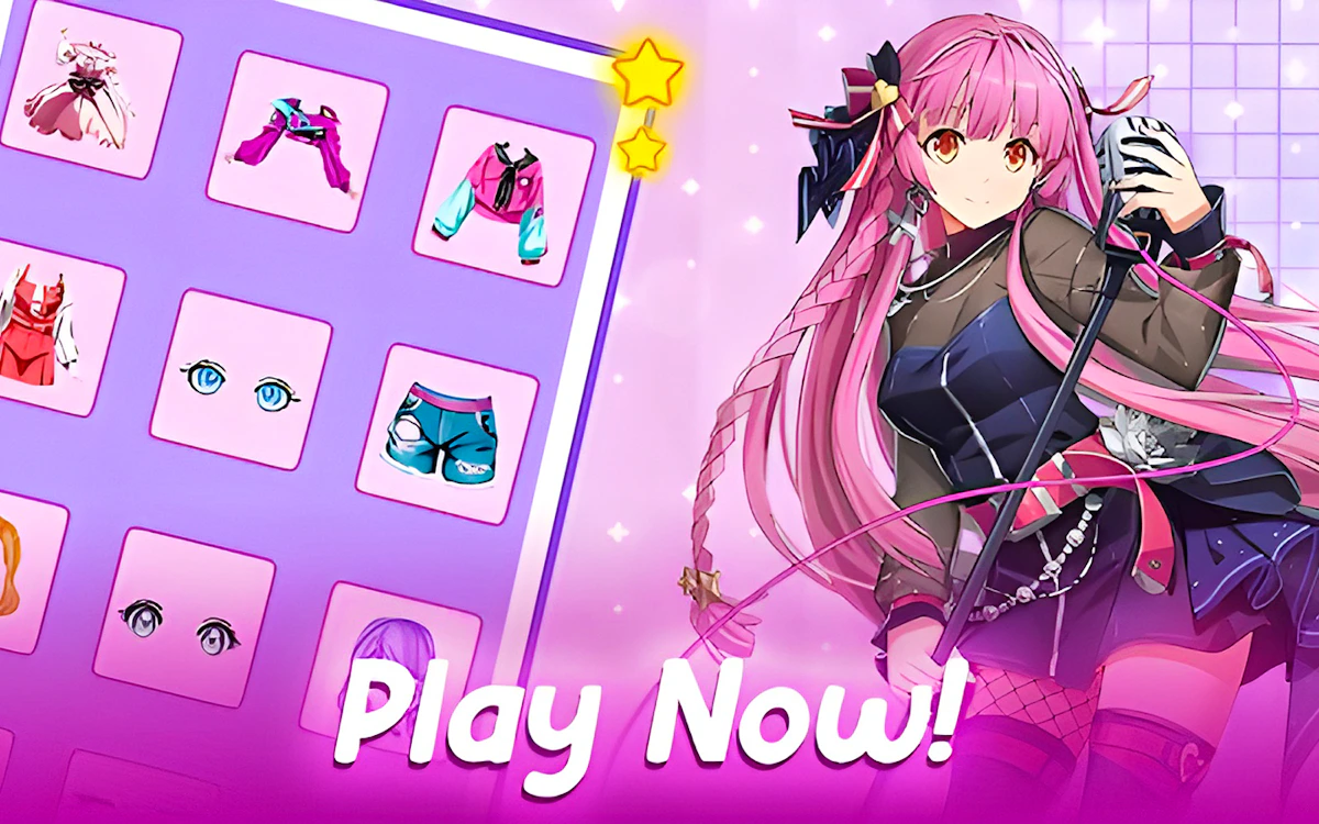 Play Anime Dress Up Moe Girl Games — free online Dress Up game
