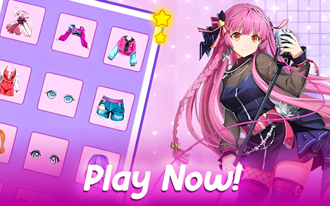 Anime Dress Up Moe Girl Games game thumbnail