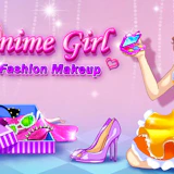 Anime Girl Fashion Make Up