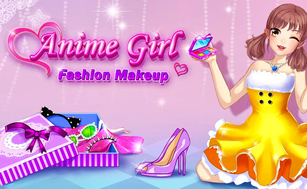Play Anime Girl Fashion Make Up — free online Kids game