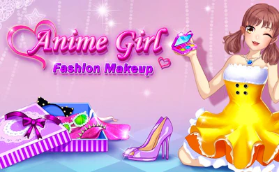 Anime Girl Fashion Make Up cover art