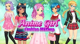 Anime Girls Fashion Makeup