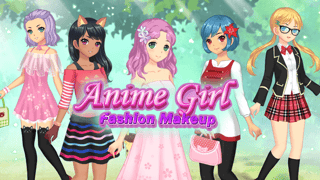 Anime Girls Fashion Makeup game cover