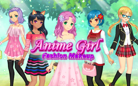 Anime Girls Fashion Makeup game thumbnail