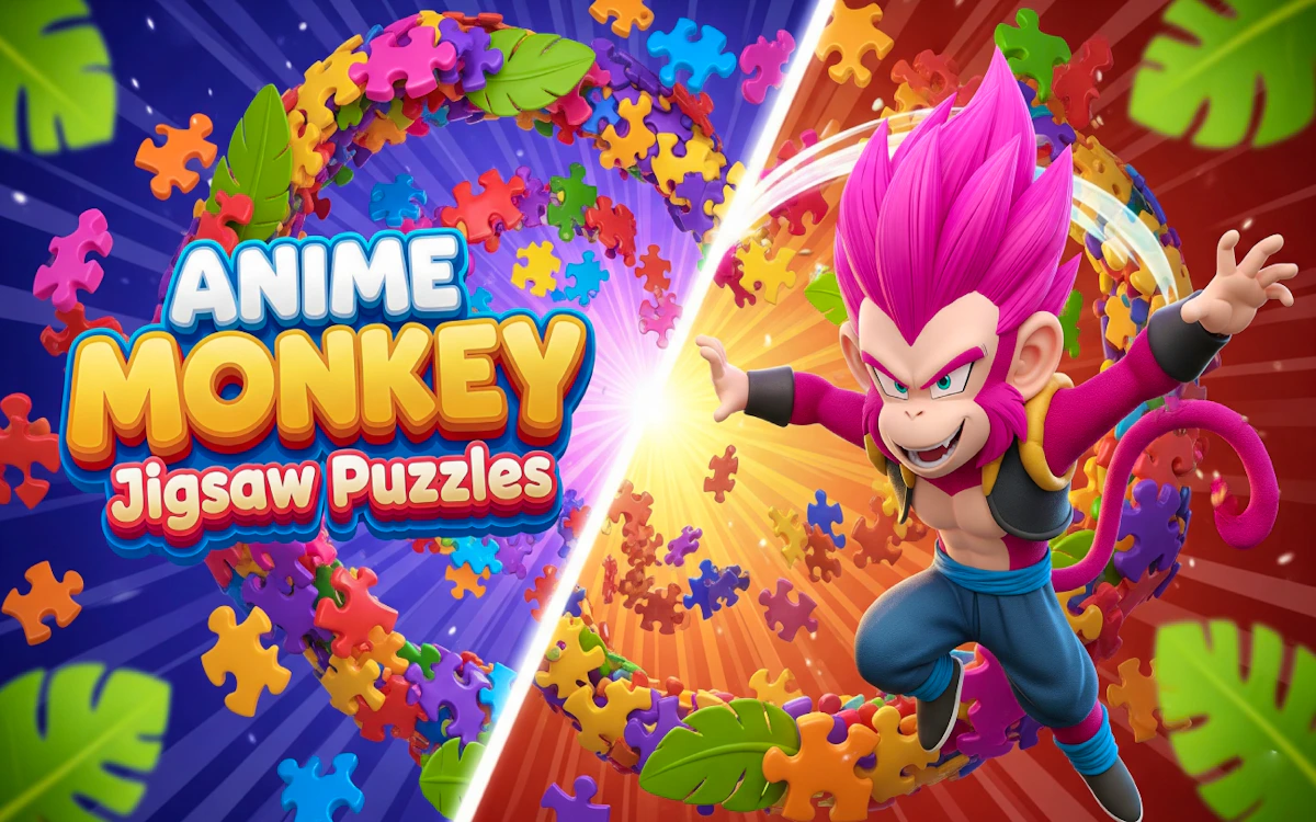 Play Anime Monkey Jigsaw Puzzles — free online Jigsaw Puzzles game