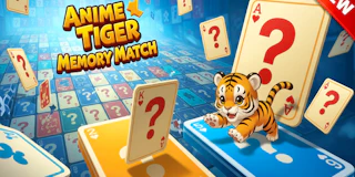 Anime Tiger Memory Match thumbnail
