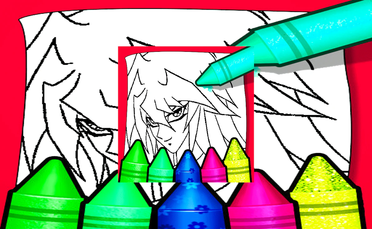 Play Anime Vampire Girl Coloring Pages — free online Kids game