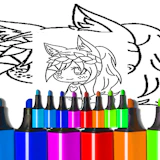 Anime Wolf Girl Coloring Pages