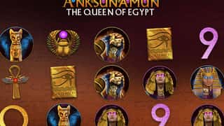 Anksunamun The Queen Of Egypt Slot Machine game cover