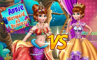 Annie Mermaid Vs Princess