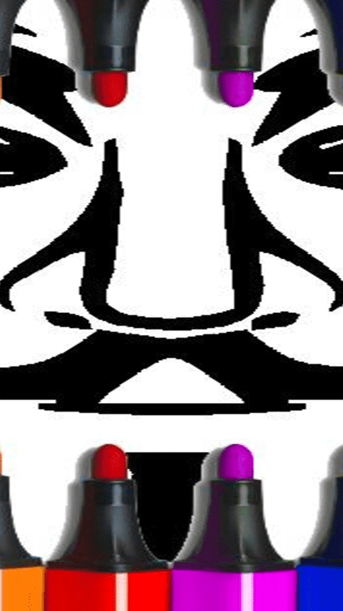 Anonymous Mask Coloring