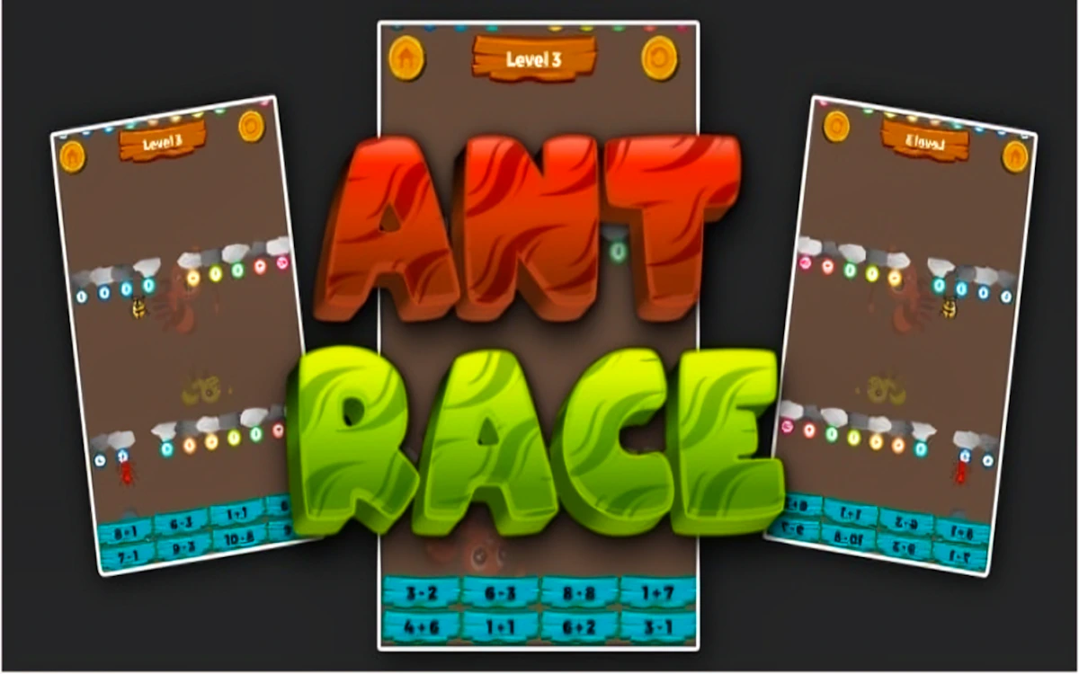 Play Ant Race — free online Math game
