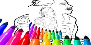 Antonio Brown Coloring Pages thumbnail