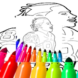 Antonio Brown Coloring Pages