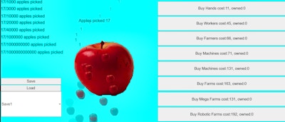 Red Apple Clicker By Gamepix
