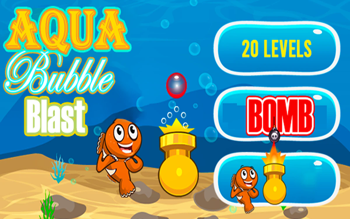 Play Aqua Bubble Blast — free online Bubble Shooter game