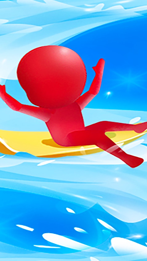 Aquapark Surfer Race