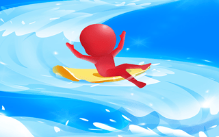 Aquapark Surfer Race game cover