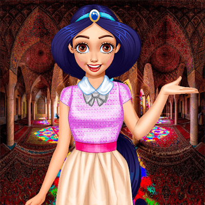 Arab Girls Dress-Up - Salon Makeup By Gamepix
