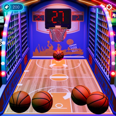 Arcade Basketball By Gamepix