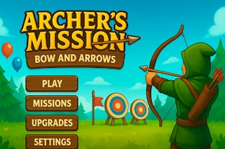 Archer's Mission: Bow and Arrows
