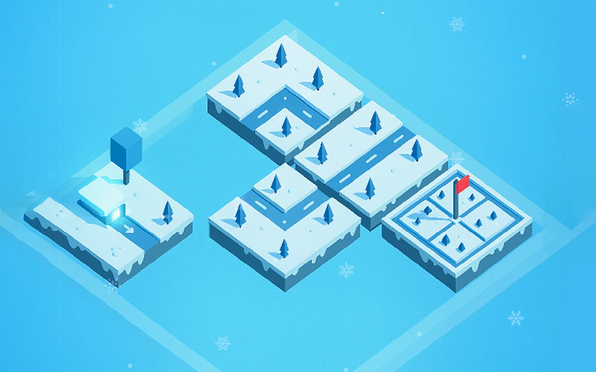 Play Arctic Path Puzzle — free online Puzzle game