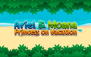 Ariel & Moana: Princess On Vacation game cover