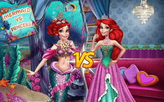 Ariel Mermaid Vs Princess