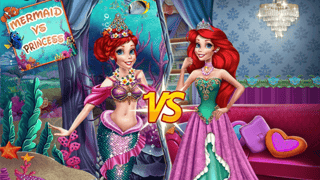 Ariel Mermaid Vs Princess game cover