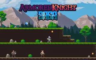 Armored Knight Saga game cover