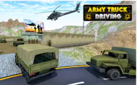 Pagmamaneho ng Army Truck