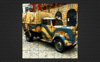 Army Truck Jigsaw game cover