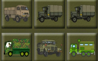 Army Trucks Memory game cover