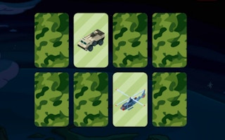 Army Vehicles And Aircraft Memory game cover